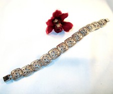 Reizendes Silber Armband Armschmuck 925 Silber old silver bracelet / bx 823