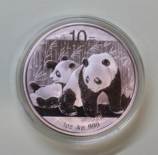 China 10 Yuan Panda 2010 1 oz