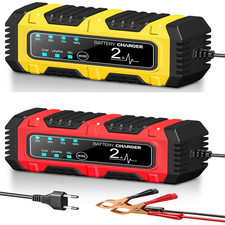 12V 2A  Auto Intelligentes Batterieladegerät KFZ Batterie Ladegerät PKW Akku