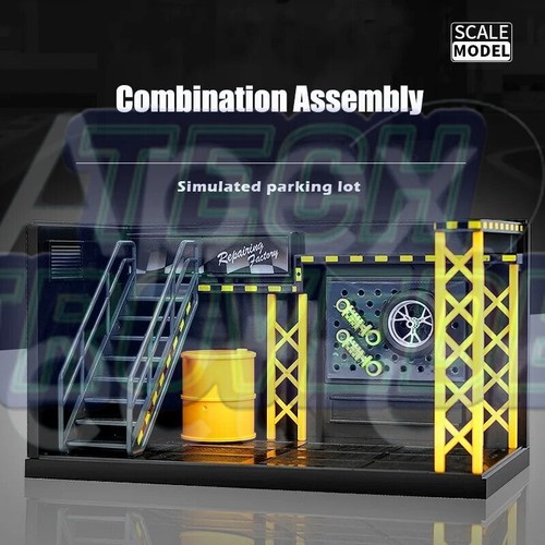 Scale lighting parking - 1/32,