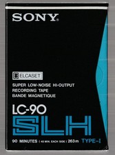 SONY ELCASET Recording Tape