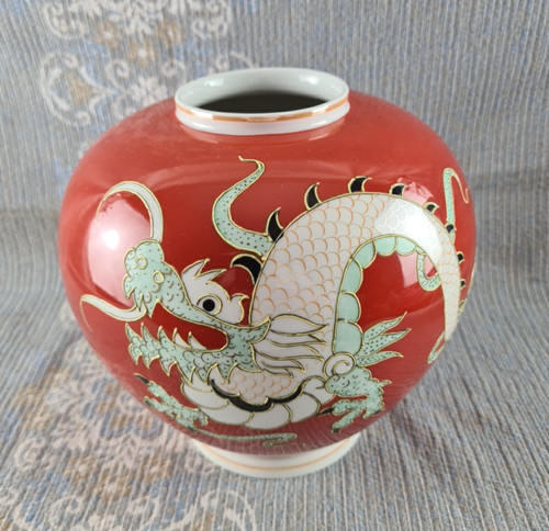 Vintage porzellan vase mit - vase,