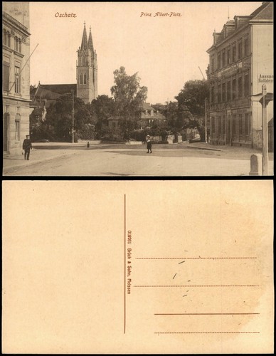 Ansichtskarte oschatz prinz - ansichtskarte,