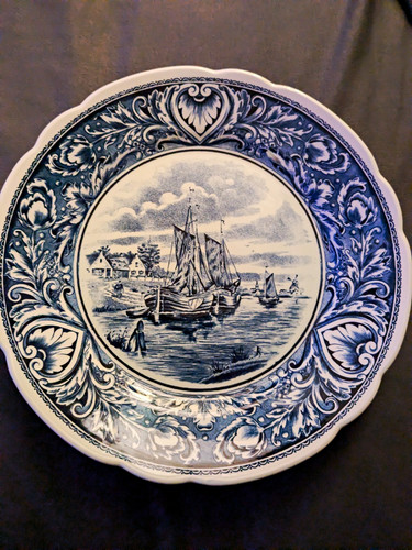 Boch delft delfts wandteller - boch,