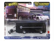 Lykan Hypersport - Euro Hauler Camion De Transport Hot Wheels Premium 1:64