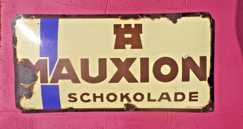 Emailleschild mauxion - emailleschild,