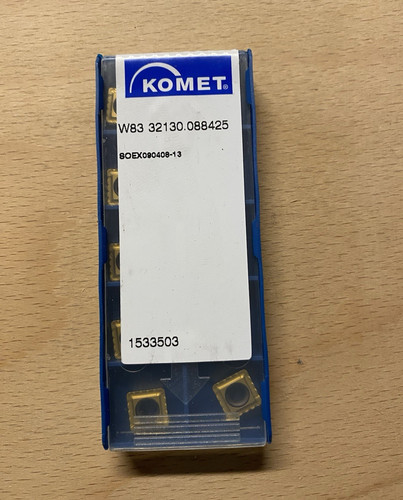 Komet wendeschneidplatten - 10,