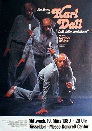 Karl dall konzertplakat - dall, von