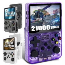 128GB 3.5Zoll R36s Retro Handheld Videospiel Konsole-21000 Spiele vorinstalliert