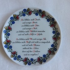 Tellerchen  Porzellan- Manufaktur Kleiber Regnitzlosau   D  10 cm