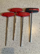 4 Stück T-Griff   6er Inbus    Größe 6mm Innensechskant  Inbusschlüssel Wiha