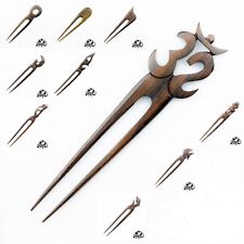 HS 021-040 / Hairsticks Haarnadeln Holz Haarschmuck Hairpin Haarstab Haarforke