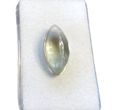 Prasiolith Vermarin Cabochon