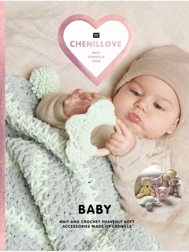 Grobes chenille strick und - strick-,