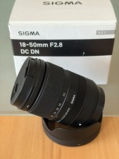 Sigma 50mm dc dn - 18-50mm, f2.8