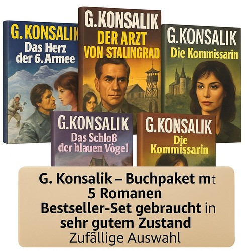 Heinz konsalik buchpaket - ,