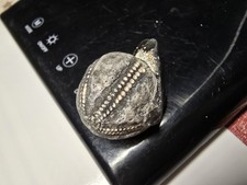 Seeigel Galerites Steinkern