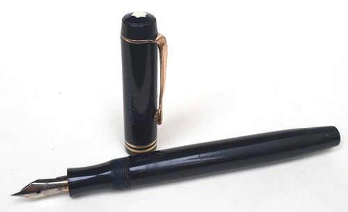 Montblanc füllhalter schwarz - füllhalter,