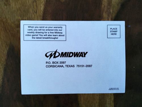 Midway karte card - midway,