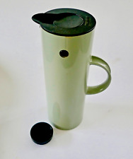 Stelton Classics EM 77 Isolierkanne. 1L. dusty green, 2 Verschlüsse