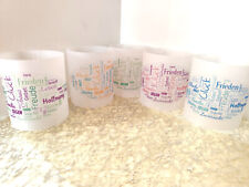 10 Windlichter Lichthülle Taufe Kommunion Konfirmation Firmung * personalisiert