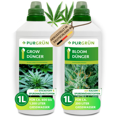 Purgrün hanf dünger set - purgrün, hanf-dünger-set