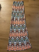 Buffalo Maxi-Kleid Gr.34 (XS) Bandeau Strand-Kleid / Sommerkleid in Maxi-Länge