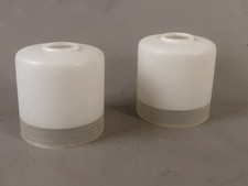 Set 2 Opalglas  Lampenschirm