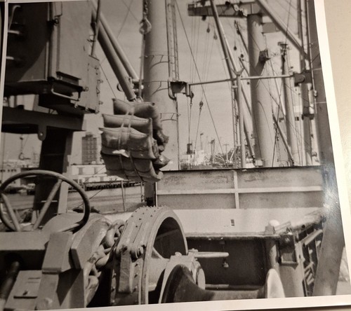 Altes foto beladung schiff - altes, im