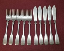 Wmf Spaten Cromargan Fischbesteck für 5 Personen Note 3 siehe Bilder 