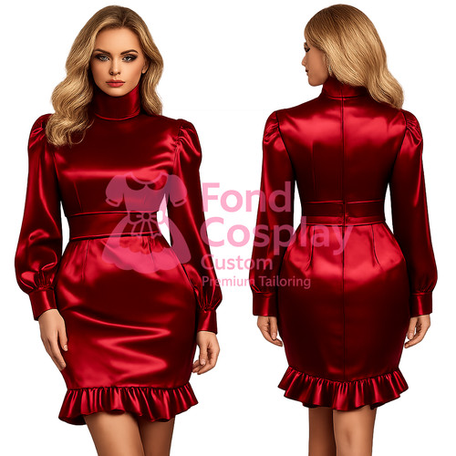 Sissy zofe satin bluse - sissy,