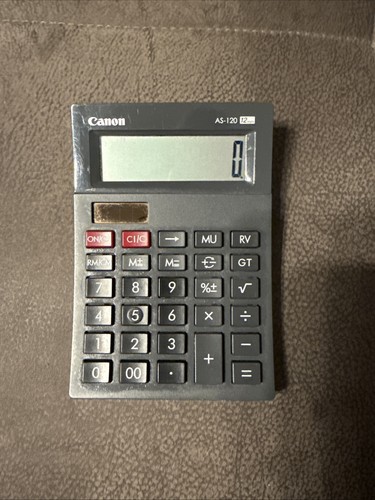 Canon 120 taschenrechner - canon, as-120