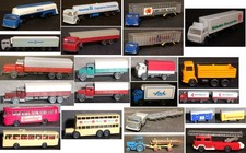 Modellbahn Spur N, LKW, Busse