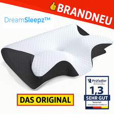 DreamSleepz™ Orthopädisches Schlafkissen Memory Foam Kopfkissen soft ergonomisch