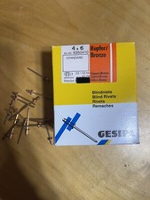Gesipa Kupfer-Blindnieten 4 x 6 mm 150 Stück