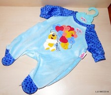 ZAPF Creation Baby Born Puppen-Kleidung - süßer Strampler mit Bügel (bb43)