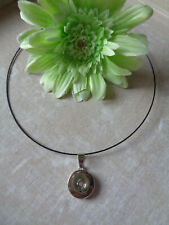 Außergewöhnliche Kette Halsreif Anhänger Chunk Druckknopf 1