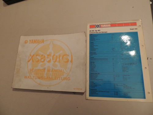 Werkstatthandbuch yamaha - yamaha, xs