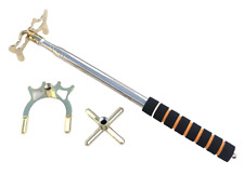 Billard Queue Brücke Teleskop Queuebrücke Oma bis 162 cm + 3 Aufsätze dabei Neu