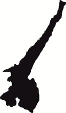 2x Auto Aufkleber "Gardasee"