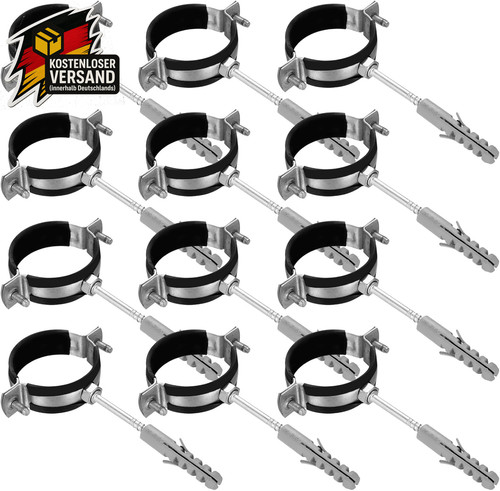 Rohrschellen 50mm set für - rohrschellen,