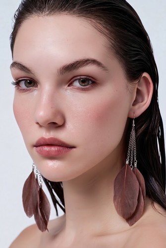 Boho inspirierte braune