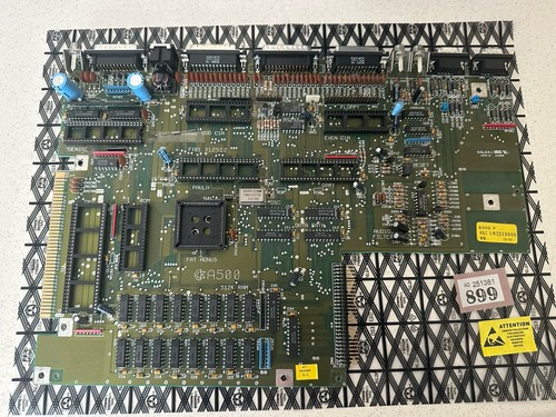 Amiga 500 rev5 1989 - amiga, mainboard