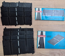 10 Stück Carrera Universal Schiene je 5x 50512 und 5 x 50513