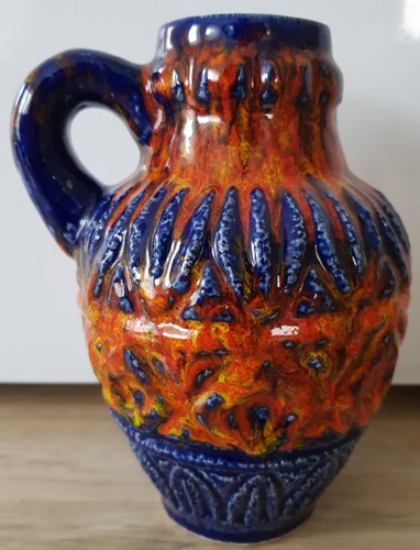 70er vase bay keramik - vase, fat