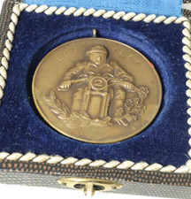 Alte Motorrad Medaille