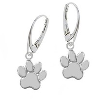 Pfoten Klapp-Brisur Ohrringe