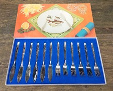 14teiliges BMF Deppmeyer & Co. Fischbesteck Menübesteck Fischmesser Fischgabel