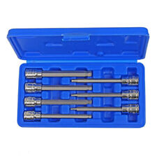 Sechskant Bit Steckschlüsselsatz Kugelkopf US PRO 3/8" Antrieb lange Reichweite Inbusschlüssel Ratsche Werkzeug