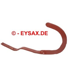 Gebirgsschneefang, Schneefanghaken, Rundholz, für Ziegel,  gekröpft rot 